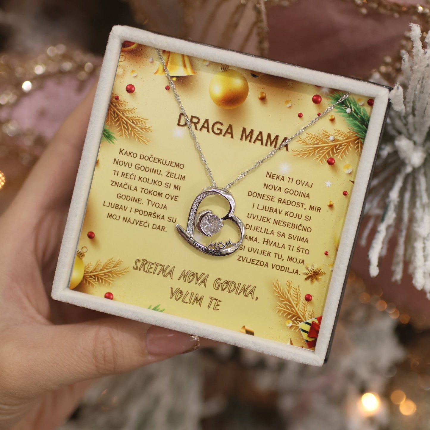 Poklon za Novu Godinu - 925 Ogrlice sa Posvetama