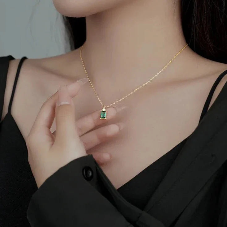 925 Srebrena Ogrlica, Lančić - 18k Pozlata - Podesivi - S064