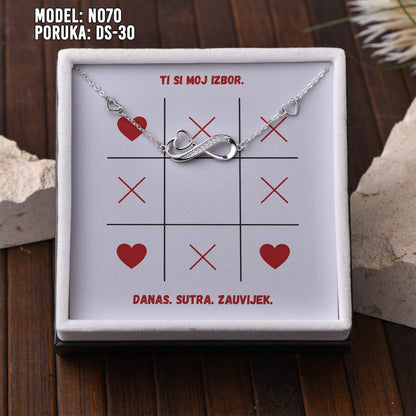 925 Srebrena Narukvica sa Posvetom za Voljenu Osobu (Suprugu ili Djevojku) 💍✨