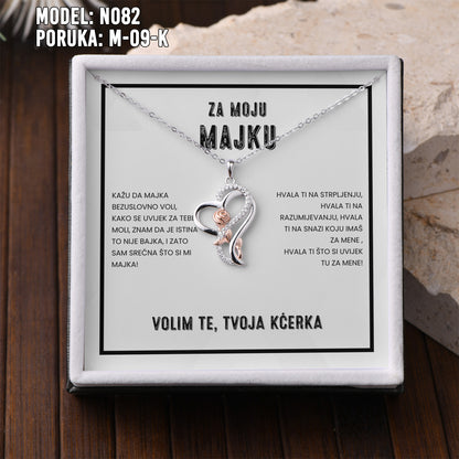 925 Srebreni Lančić – Simbol Ljubavi i Zahvalnosti za Majku 💖✨