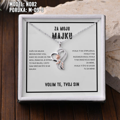 925 Srebreni Lančić – Simbol Ljubavi i Zahvalnosti za Majku 💖✨